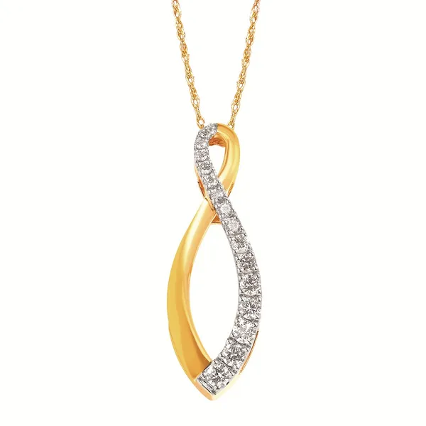 Diamond Freeform Pendant Arthur's Jewelry Bedford, VA