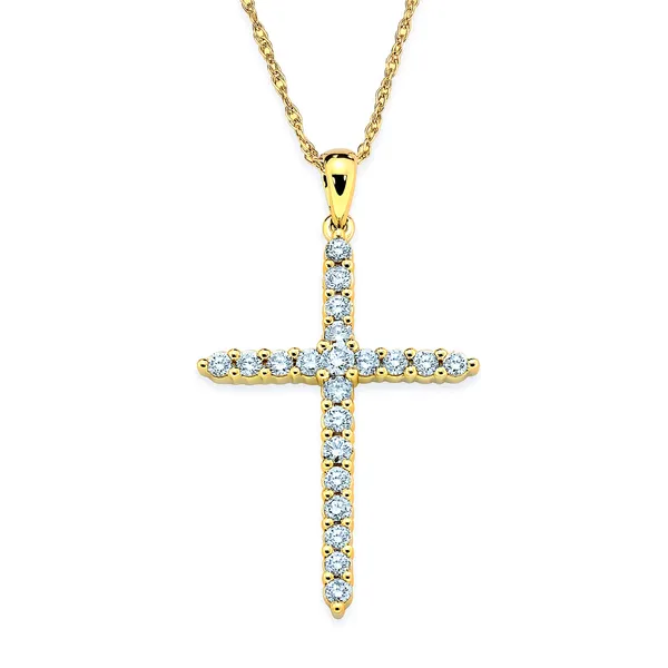 Diamond Cross Pendant Arthur's Jewelry Bedford, VA