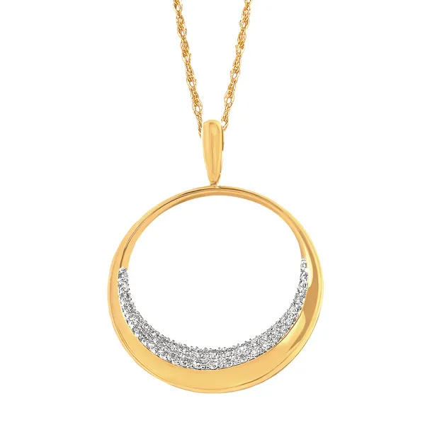 Diamond Circle Pendant Arthur's Jewelry Bedford, VA