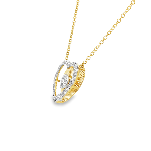 Diamond Necklace Image 3 Arthur's Jewelry Bedford, VA