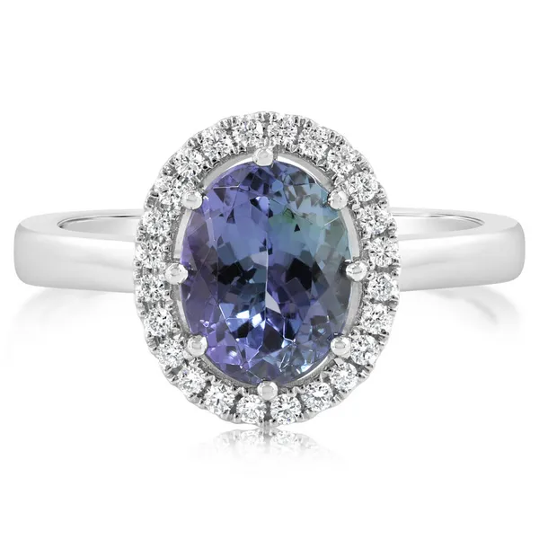 Peacock Tanzanite Ring Arthur's Jewelry Bedford, VA