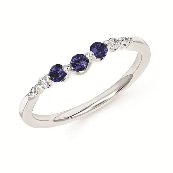 Sapphire and Diamond Band Arthur's Jewelry Bedford, VA