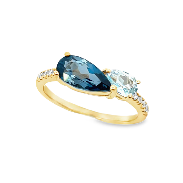 Women's Colored Stone Ring Image 2 Arthur's Jewelry Bedford, VA