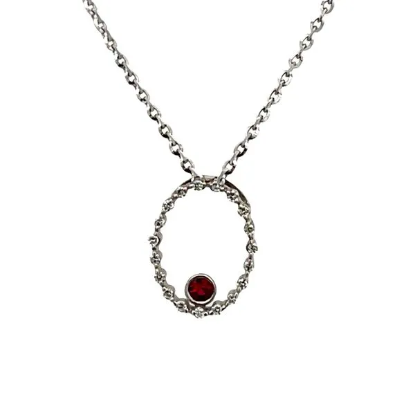 Ruby and Diamond Pendant Arthur's Jewelry Bedford, VA