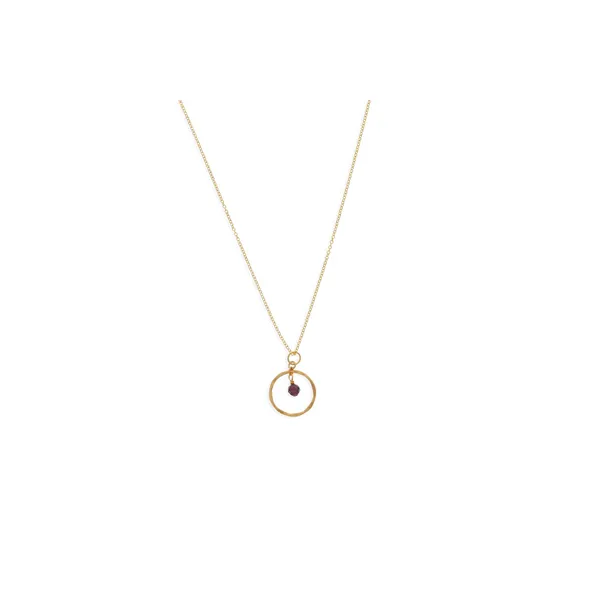 January Birthstone Necklace Arthur's Jewelry Bedford, VA