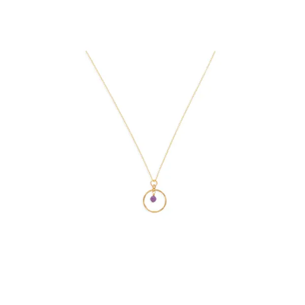 July Birthstone Necklace Arthur's Jewelry Bedford, VA
