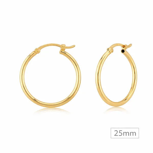 Gold Hoop Earrings Arthur's Jewelry Bedford, VA