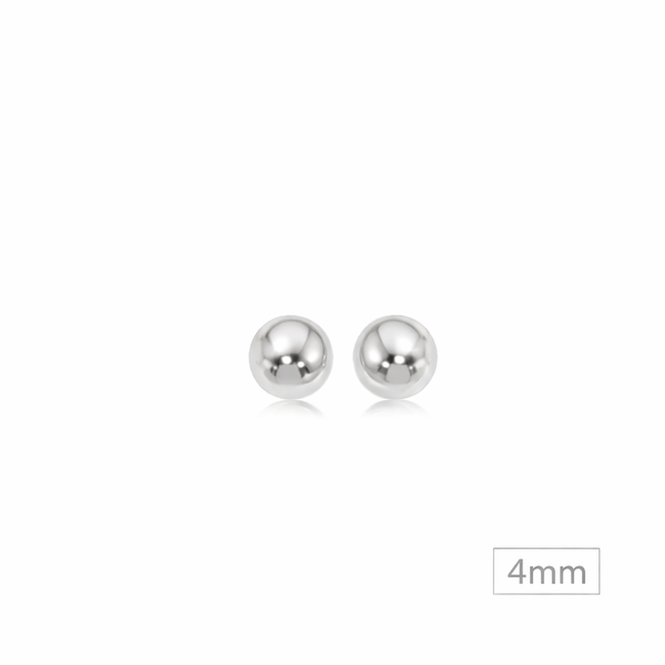 4MM Stud Earrings Arthur's Jewelry Bedford, VA