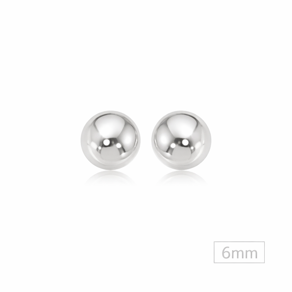 6MM Stud Earrings Arthur's Jewelry Bedford, VA