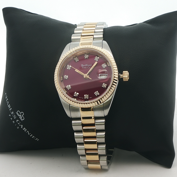 Women's Bedford Time Co. Watch Image 2 Arthur's Jewelry Bedford, VA