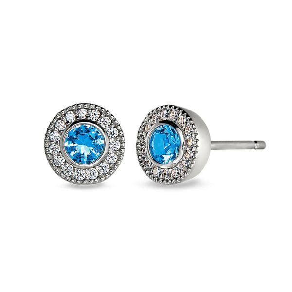 December Birthstone Earrings Arthur's Jewelry Bedford, VA