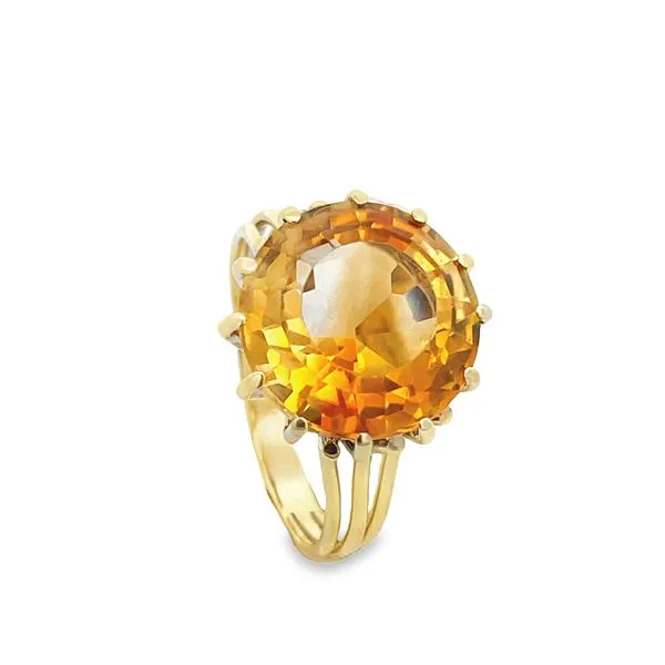 Estate Citrine Ring Arthur's Jewelry Bedford, VA