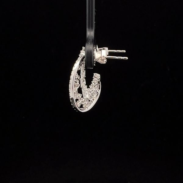 Diamond Earrings Image 2 Austin's Fine Diamonds & Jewelry Lyndhurst, NJ