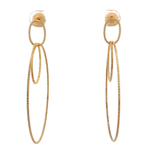 Silver Earrings Image 2 Austin's Fine Diamonds & Jewelry Lyndhurst, NJ