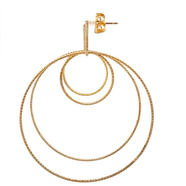 Silver Earrings Image 3 Austin's Fine Diamonds & Jewelry Lyndhurst, NJ