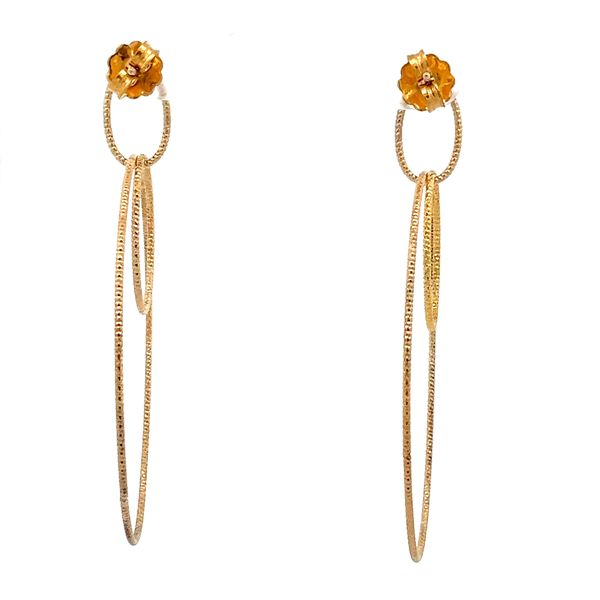 Silver Earrings Image 4 Austin's Fine Diamonds & Jewelry Lyndhurst, NJ