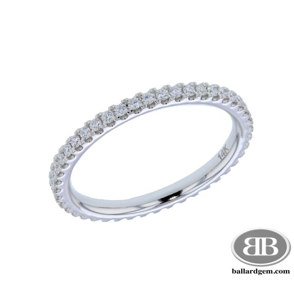 14K White Gold Eternity Anniversary Ring Ballard & Ballard Fountain Valley, CA