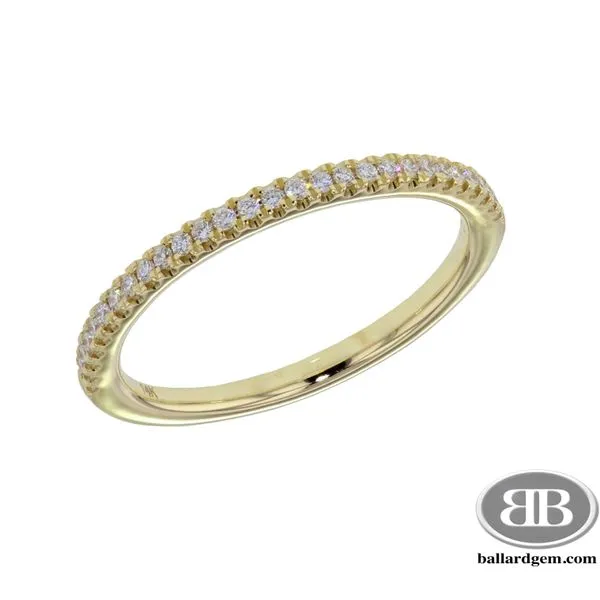 14K Yellow Gold Diamond Wedding/Anniversary Ring .15 ct Ballard & Ballard Fountain Valley, CA