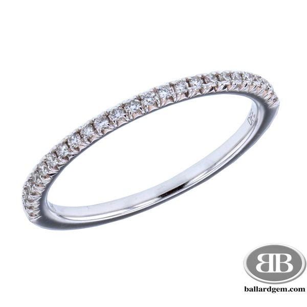14K White Gold Diamond Anniversary Ring Ballard & Ballard Fountain Valley, CA