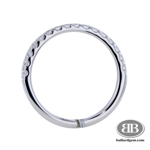 14K White Gold Diamond Anniversary Ring Image 2 Ballard & Ballard Fountain Valley, CA