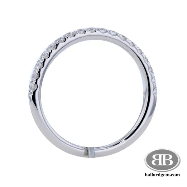14K White Gold Diamond Anniversary Ring Image 2 Ballard & Ballard Fountain Valley, CA