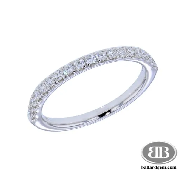 14K White Gold Diamond Anniversary Ring Ballard & Ballard Fountain Valley, CA