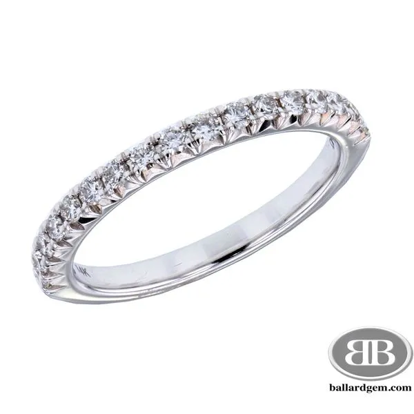 14K White Gold Diamond Anniversary Ring Ballard & Ballard Fountain Valley, CA