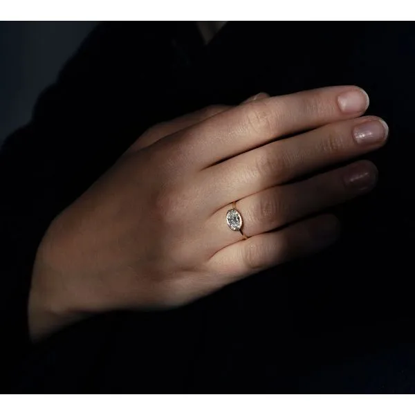 14K Yellow Gold Lab Grown Diamond Lady's Fashion Ring Image 3 Ballard & Ballard Fountain Valley, CA
