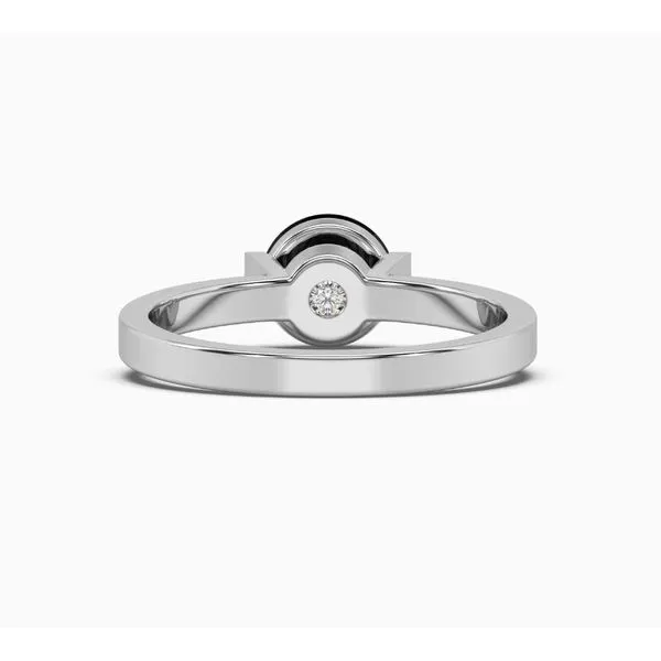 14K White Gold Lab Grown Diamond Lady's Fashion Ring Image 3 Ballard & Ballard Fountain Valley, CA