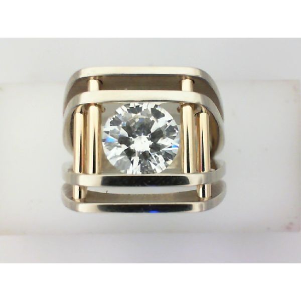 Men's Diamond Band Image 2 Ballard & Ballard Fountain Valley, CA