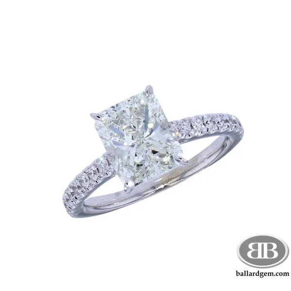 14K White Diamond Wedding / Anniversary Ring .23ct (Center stone not included) Ballard & Ballard Fountain Valley, CA