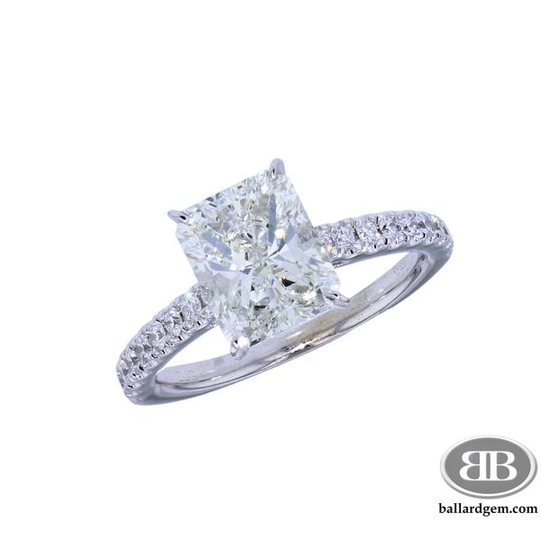 14K White Diamond Wedding / Anniversary Ring .23ct (Center stone not included) Ballard & Ballard Fountain Valley, CA