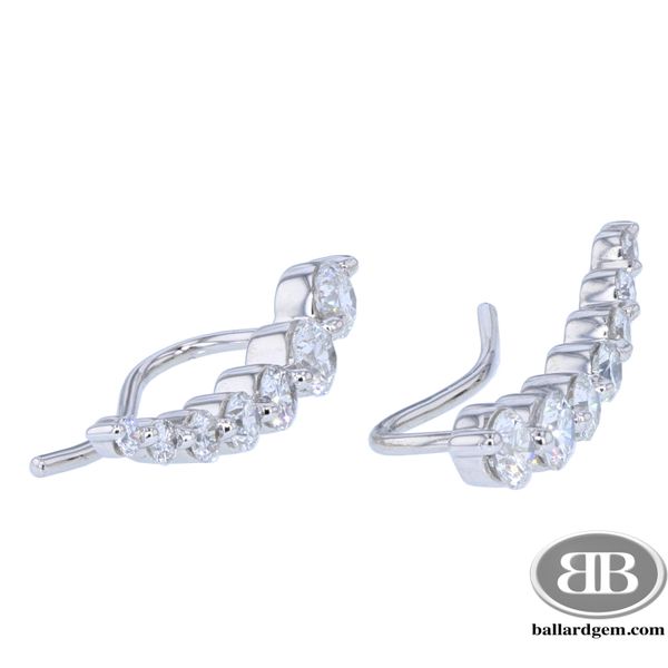 Diamond Earrings Image 3 Ballard & Ballard Fountain Valley, CA