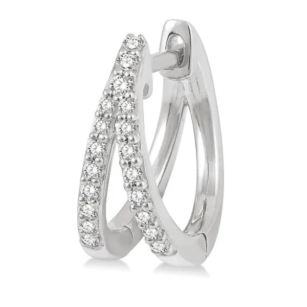 Diamond Earrings Image 2 Ballard & Ballard Fountain Valley, CA