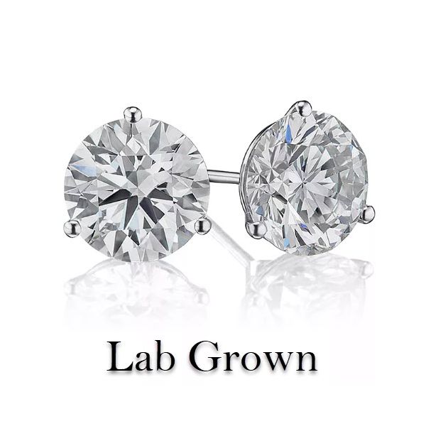 Lab Grown Diamond Earrings Ballard & Ballard Fountain Valley, CA