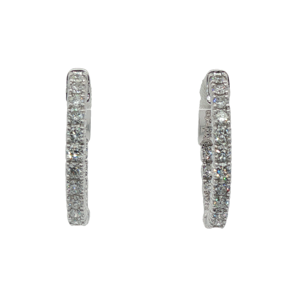 Lab grown Diamond Earrings Ballard & Ballard Fountain Valley, CA