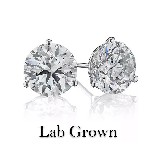 Lab grown Diamond Earrings Ballard & Ballard Fountain Valley, CA