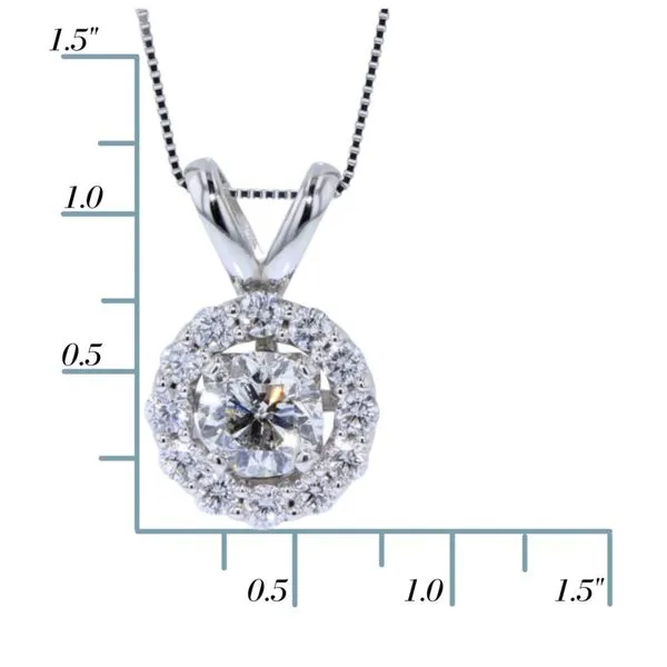 Diamond Pendant Image 2 Ballard & Ballard Fountain Valley, CA