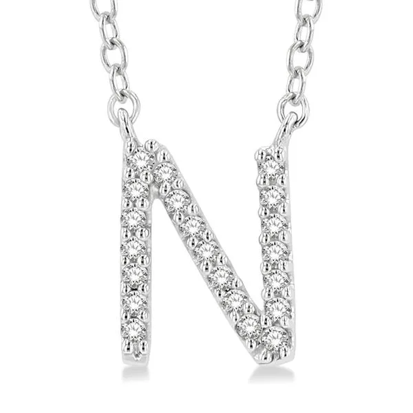 10K White Gold Diamond Pendant Ballard & Ballard Fountain Valley, CA