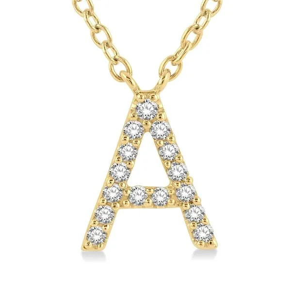 10K Yellow Gold Diamond Pendant Ballard & Ballard Fountain Valley, CA