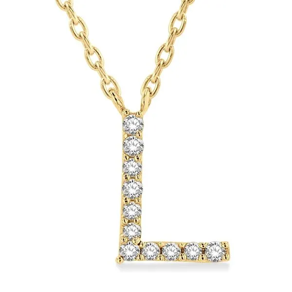 10K Yellow Gold Diamond Pendant Ballard & Ballard Fountain Valley, CA