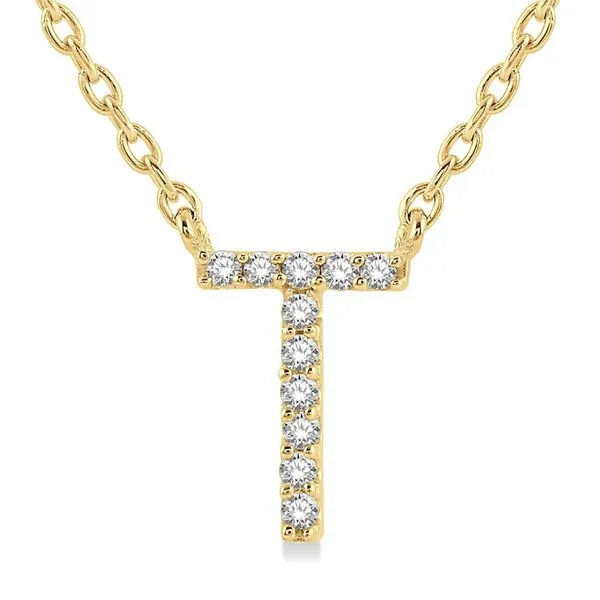 10K Yellow Gold Diamond Pendant Ballard & Ballard Fountain Valley, CA