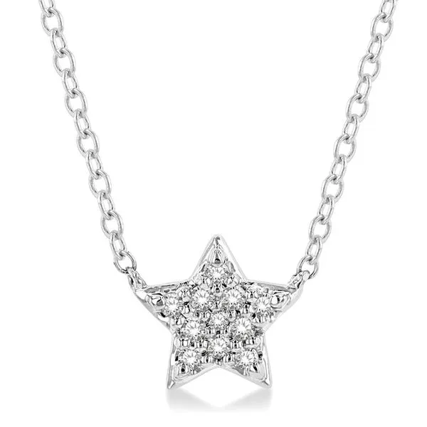 10K Yellow Gold Thunderbolt Pendant with Round Cut Diamonds Ballard & Ballard Fountain Valley, CA