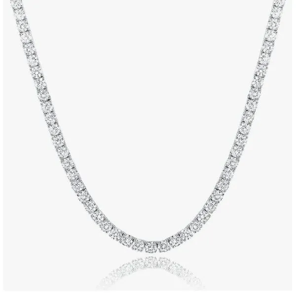 14K White Gold Tennis Necklace Ballard & Ballard Fountain Valley, CA