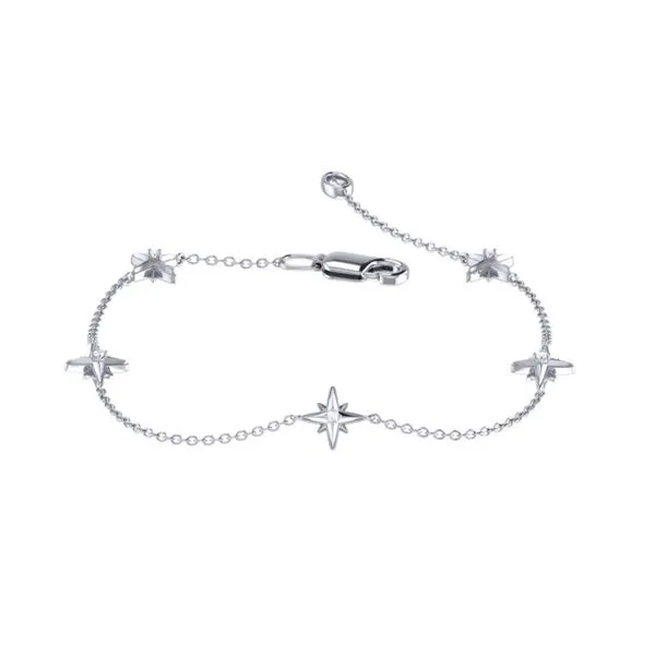Sterling Silver Starry Lane Bracelet w/ Diamonds Ballard & Ballard Fountain Valley, CA