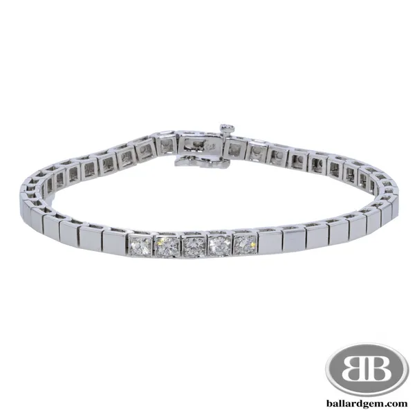 14K White Gold Add A Diamond Bracelet Ballard & Ballard Fountain Valley, CA