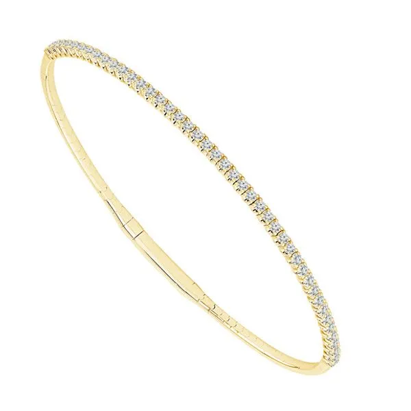 Flexie Diamond Bangle 0.50ct tw 14k White Gold similar item image