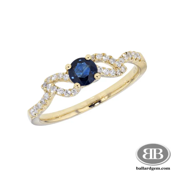 Sapphire and Diamond Ring **September Birthstone** Ballard & Ballard Fountain Valley, CA