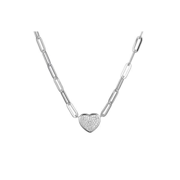 CZ Heart Pendant Ballard & Ballard Fountain Valley, CA