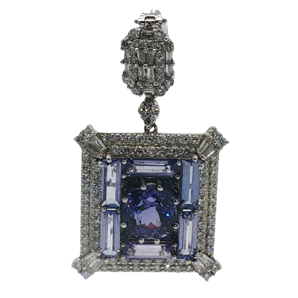 Colored Stone Pendant Ballard & Ballard Fountain Valley, CA